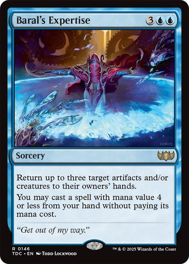 Image for Baral's Expertise (146) - Magic: The Gathering