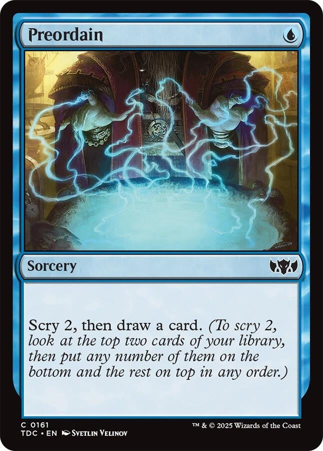Image for Preordain (161) - Magic: The Gathering