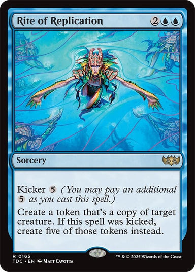 Image for Rite of Replication (165) - Magic: The Gathering