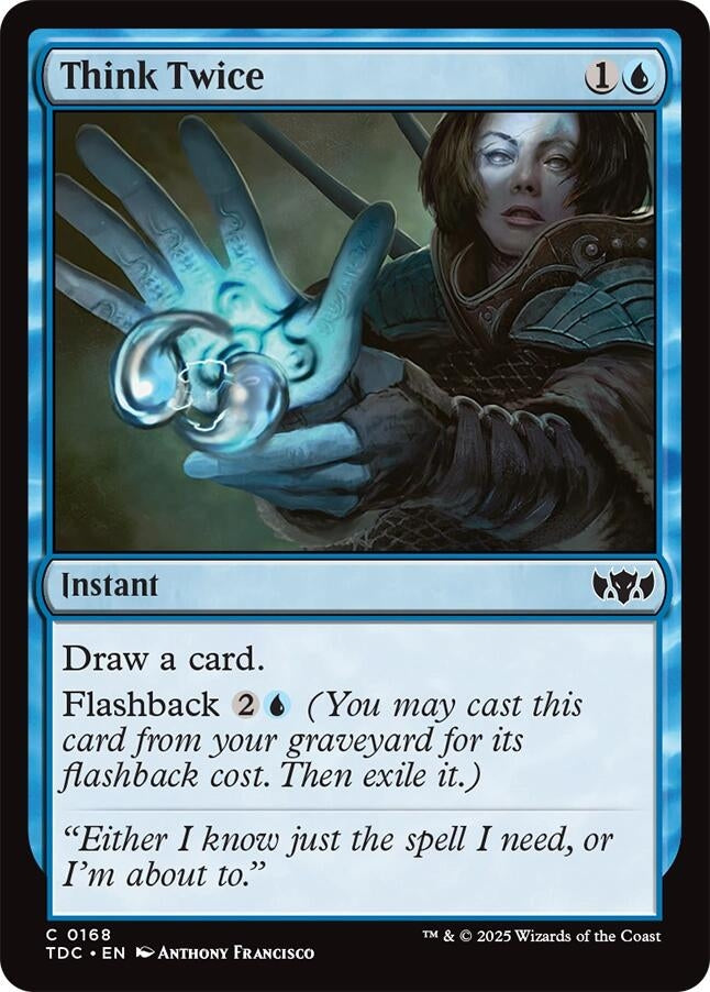 Image for Think Twice (168) - Magic: The Gathering
