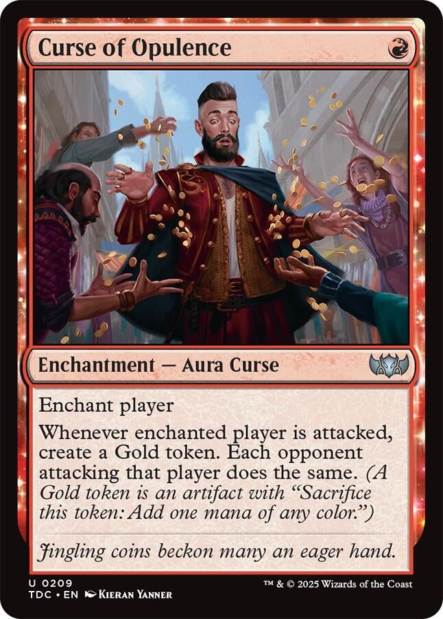 Image for Curse of Opulence (209) - Magic: The Gathering