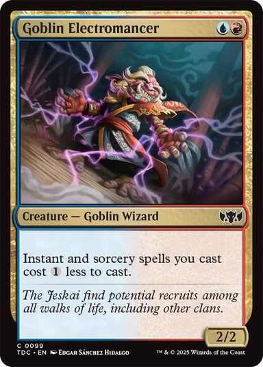 Image for Goblin Electromancer (99) - Magic: The Gathering