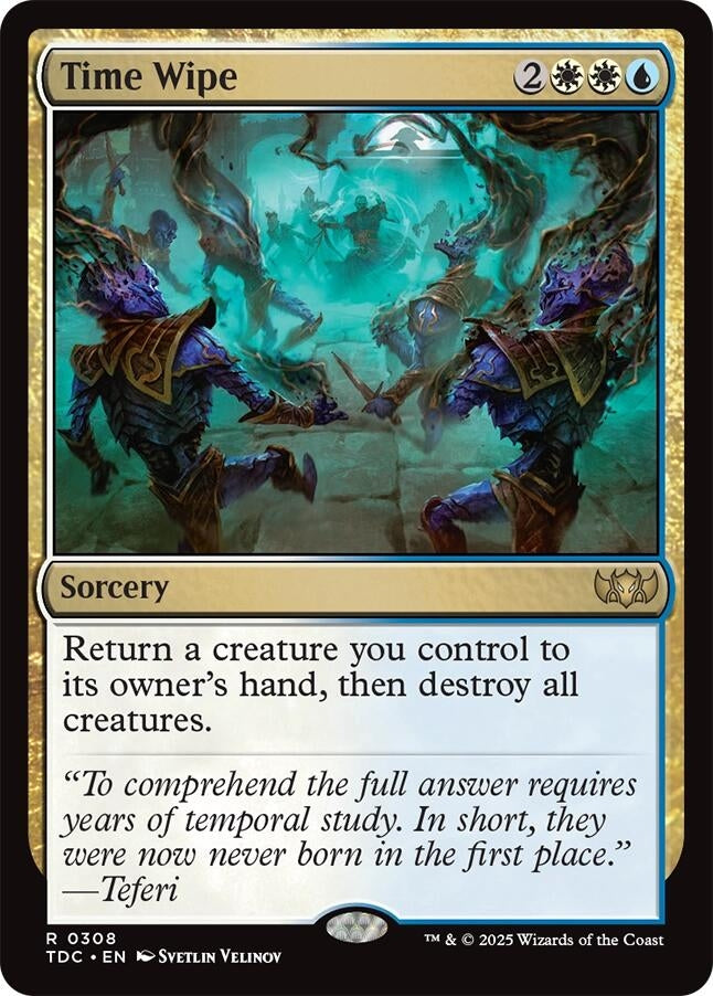 Image for Time Wipe (308) - Magic: The Gathering