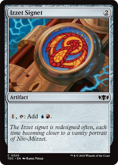 Image for Izzet Signet (320) - Magic: The Gathering