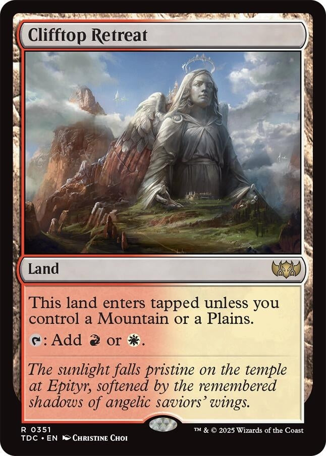 Image for Clifftop Retreat (351) - Magic: The Gathering