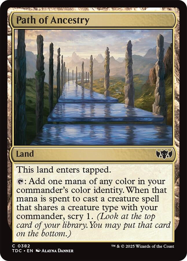 Image for Path of Ancestry (382) - Magic: The Gathering