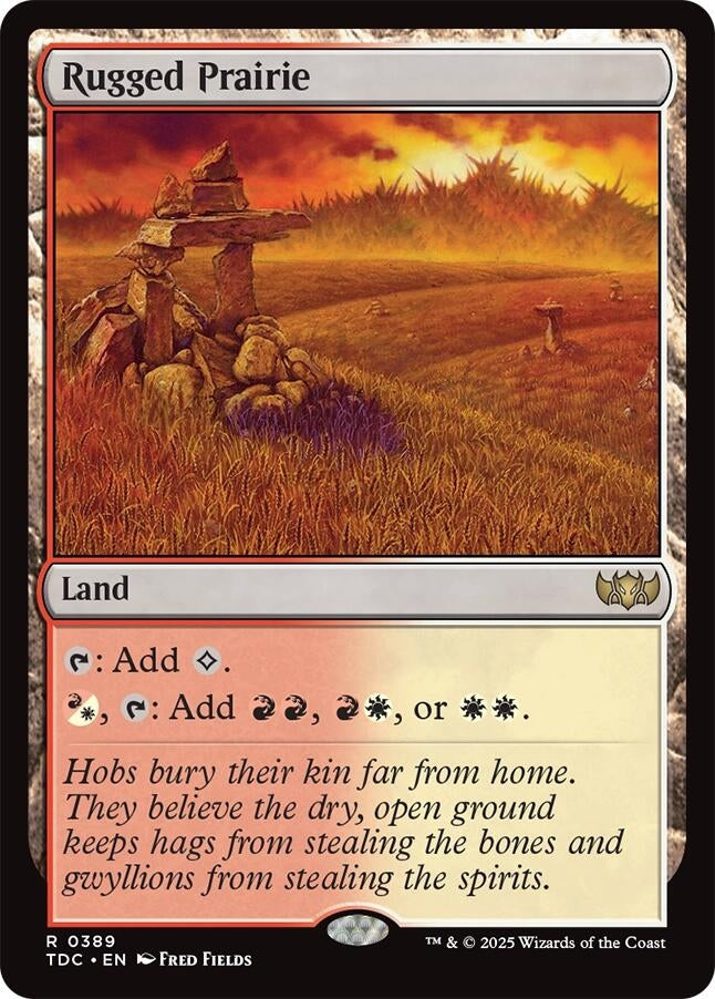Image for Rugged Prairie (389) - Magic: The Gathering