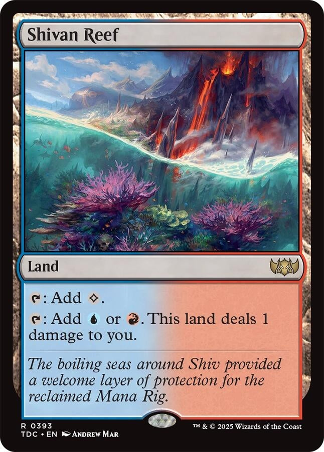 Image for Shivan Reef (393) - Magic: The Gathering