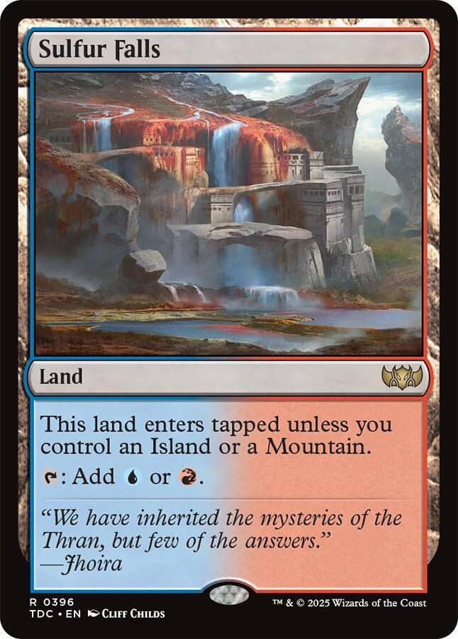 Image for Sulfur Falls (396) - Magic: The Gathering