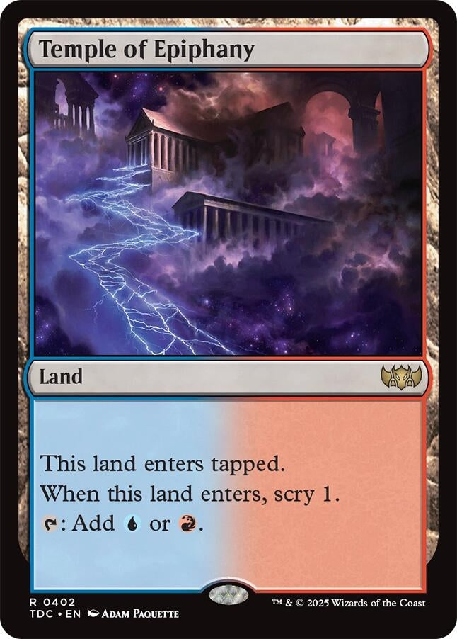 Image for Temple of Epiphany (402) - Magic: The Gathering