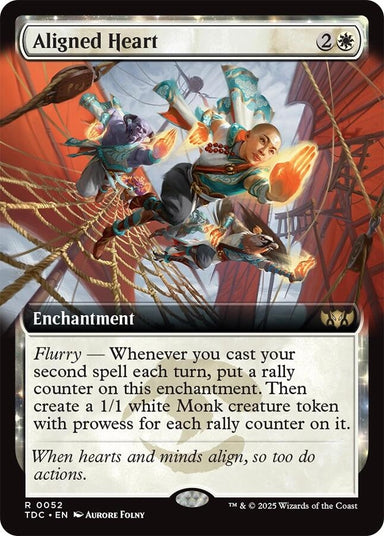 Image for Aligned Heart (Extended Art) (52) - Magic: The Gathering