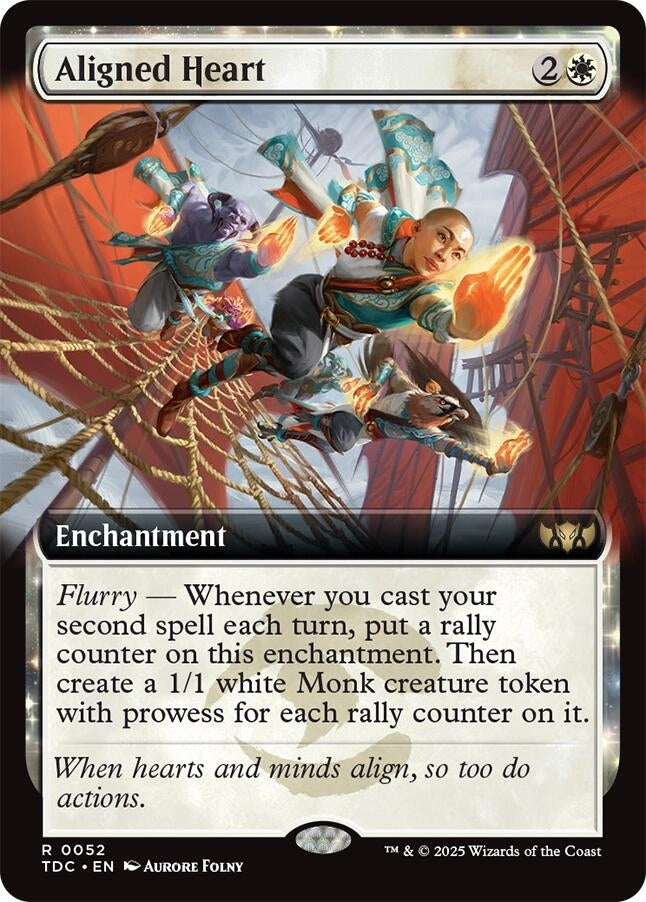 Image for Aligned Heart (Extended Art) (52) - Magic: The Gathering