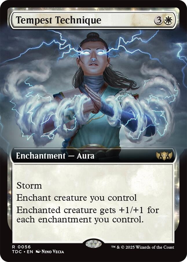 Image for Tempest Technique (Extended Art) (56) - Magic: The Gathering