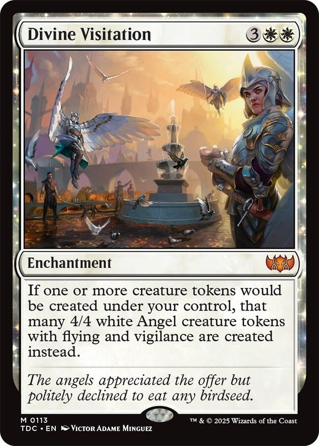 Image for Divine Visitation (113) - Magic: The Gathering
