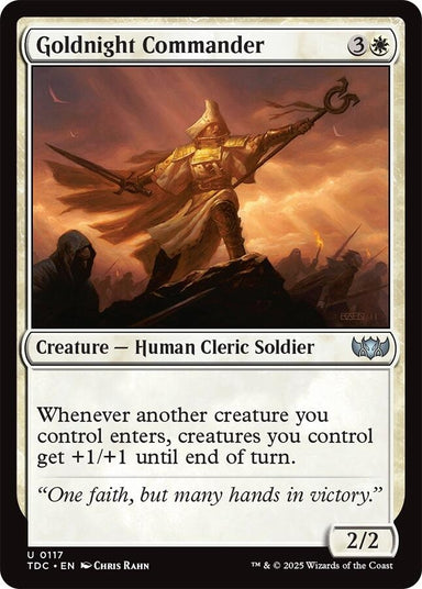 Image for Goldnight Commander (117) - Magic: The Gathering
