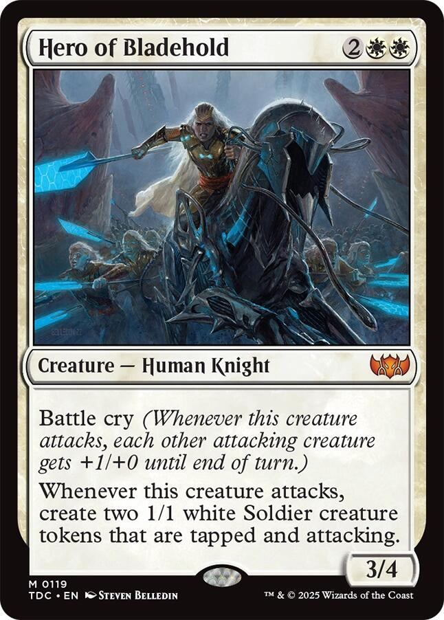 Image for Hero of Bladehold (119) - Magic: The Gathering
