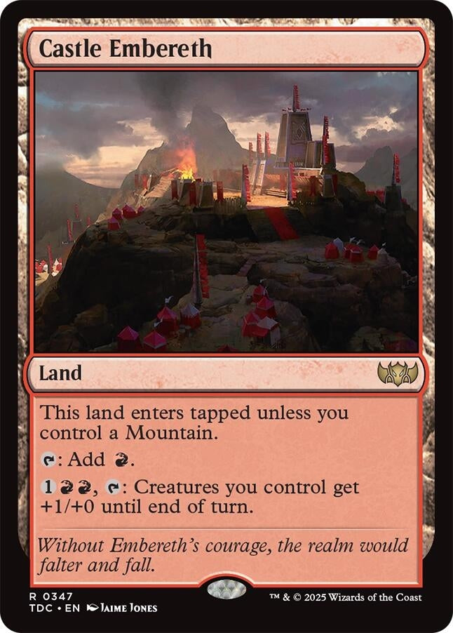 Image for Castle Embereth (347) - Magic: The Gathering