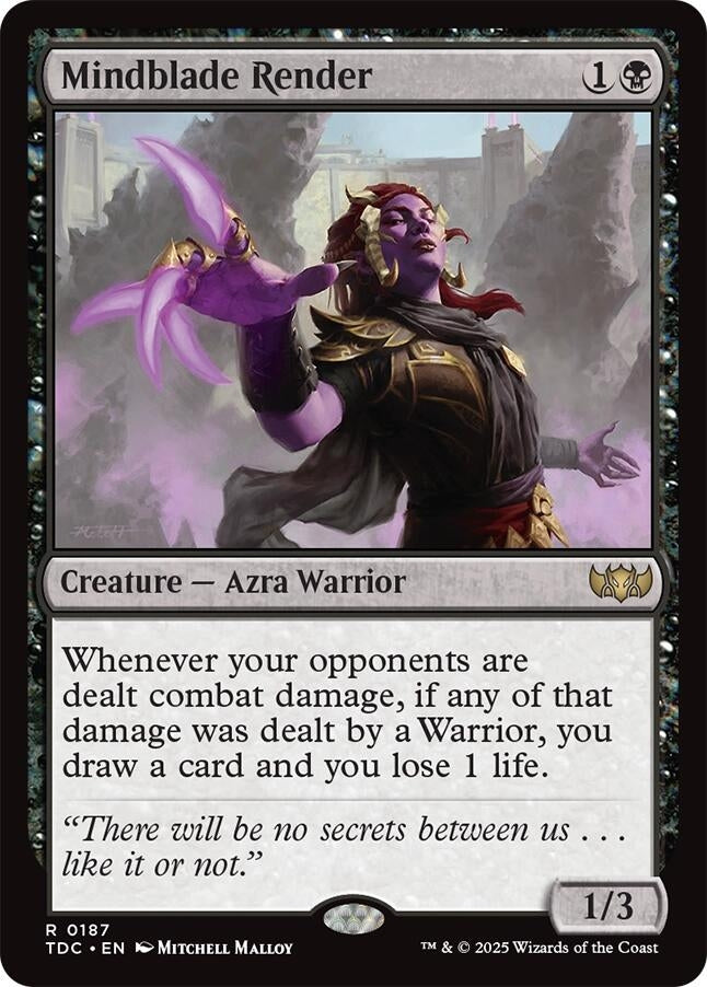 Image for Mindblade Render (187) - Magic: The Gathering