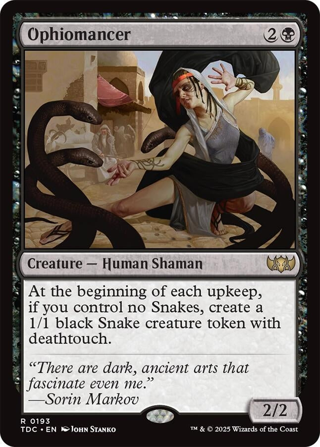 Image for Ophiomancer (193) - Magic: The Gathering