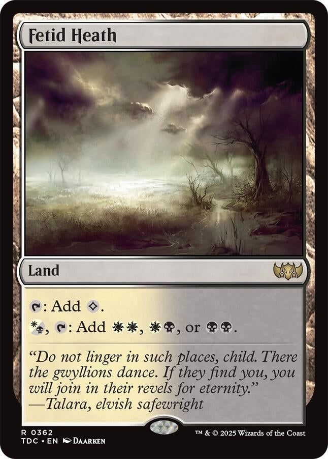 Image for Fetid Heath (362) - Magic: The Gathering