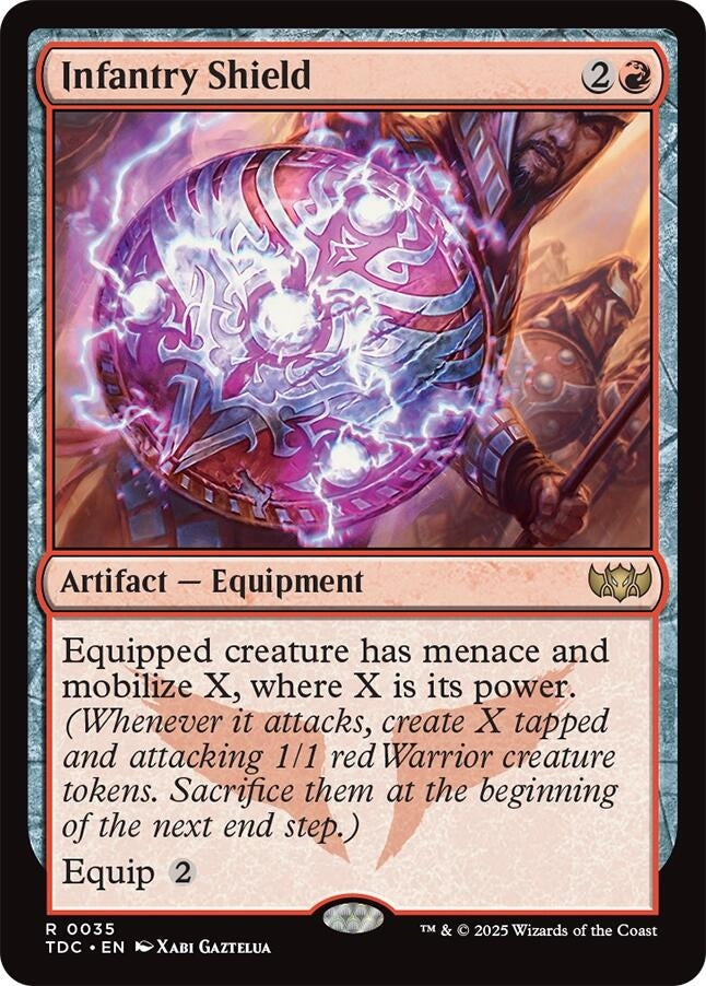 Image for Infantry Shield (35) - Magic: The Gathering