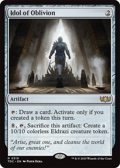 Image for Idol of Oblivion (319) - Magic: The Gathering