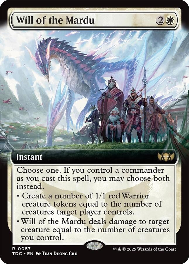 Image for Will of the Mardu (Extended Art) (57) - Magic: The Gathering