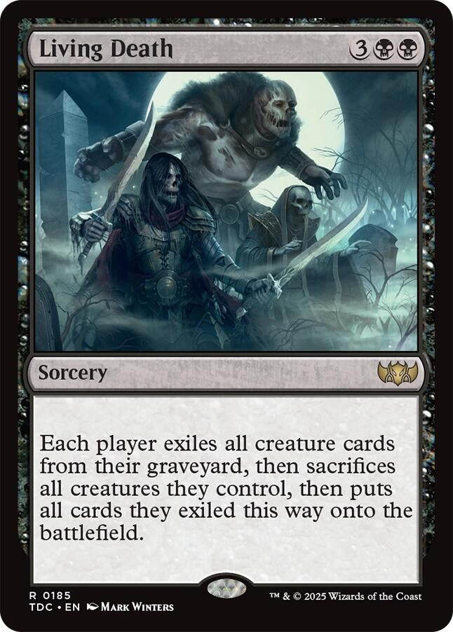 Image for Living Death (185) - Magic: The Gathering