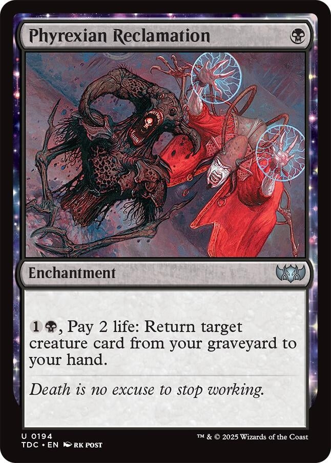 Image for Phyrexian Reclamation (194) - Magic: The Gathering