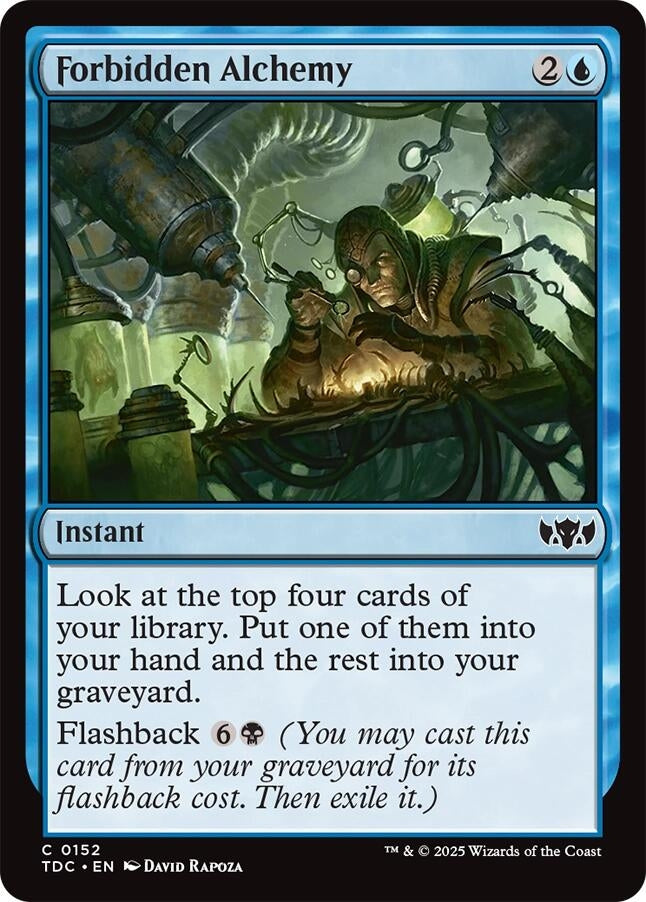 Image for Forbidden Alchemy (152) - Magic: The Gathering