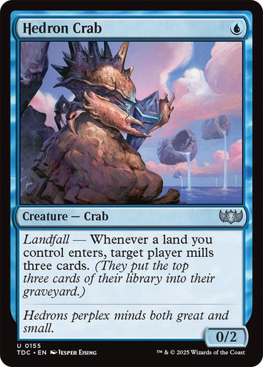 Image for Hedron Crab (155) - Magic: The Gathering