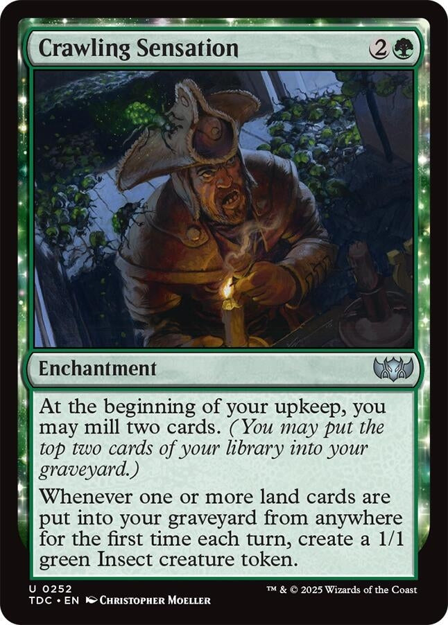 Image for Crawling Sensation (252) - Magic: The Gathering