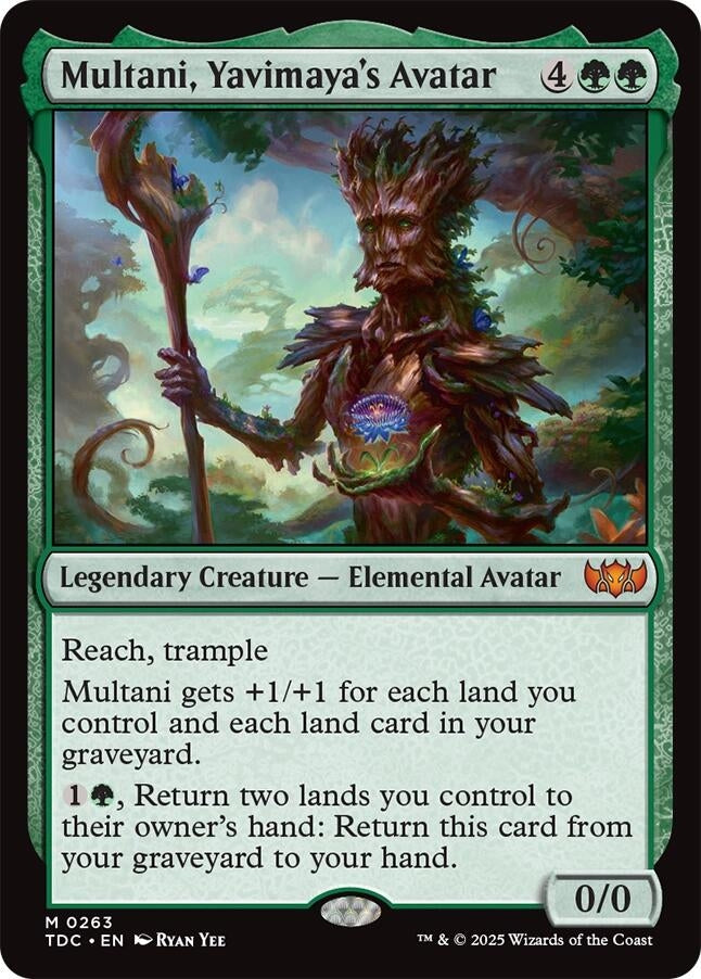 Image for Multani, Yavimaya's Avatar (263) - Magic: The Gathering