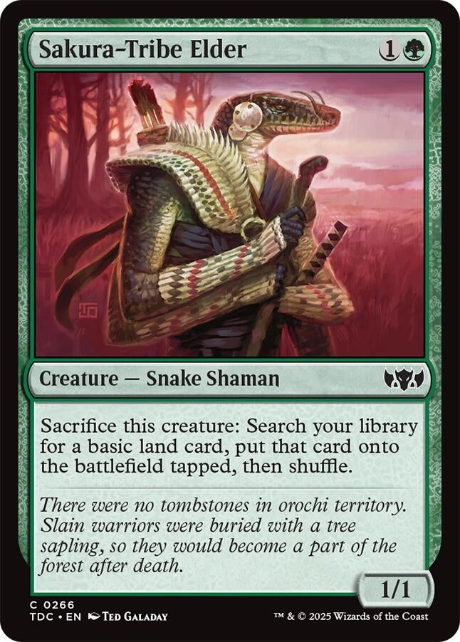 Image for Sakura-Tribe Elder (266) - Magic: The Gathering