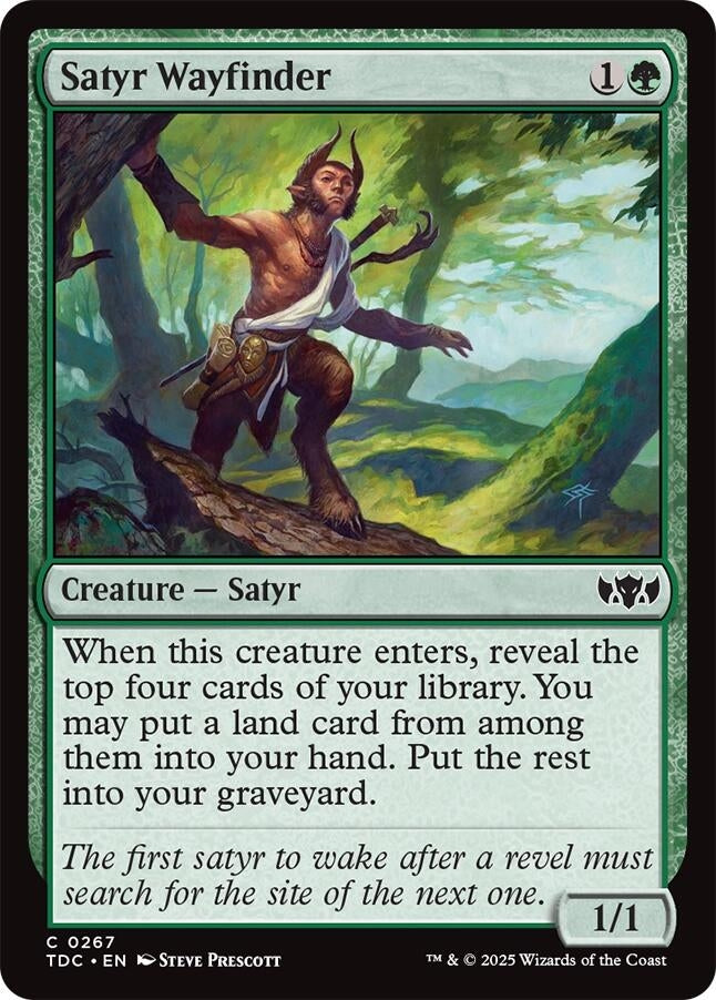 Image for Satyr Wayfinder (267) - Magic: The Gathering