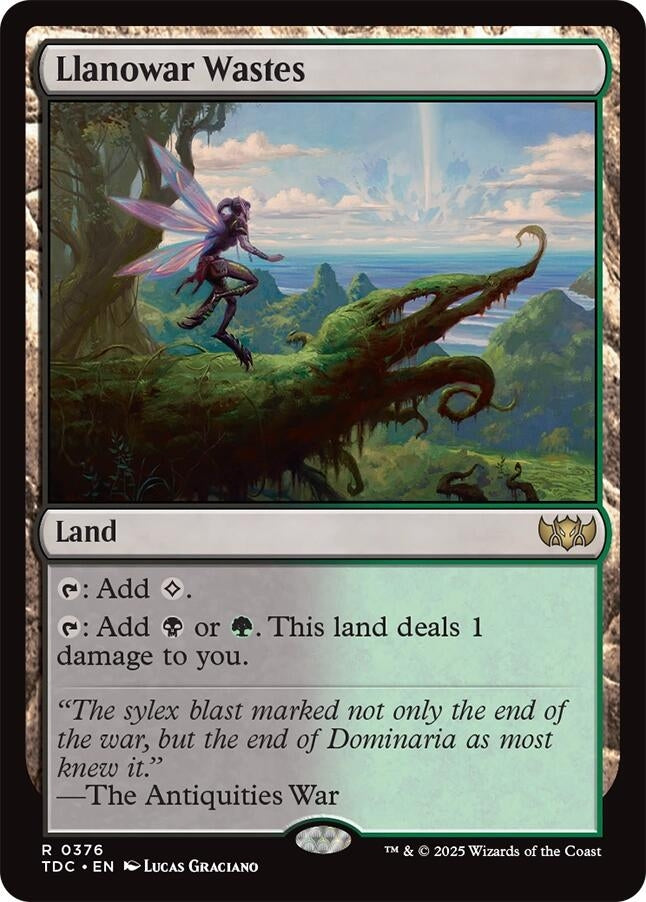 Image for Llanowar Wastes (376) - Magic: The Gathering