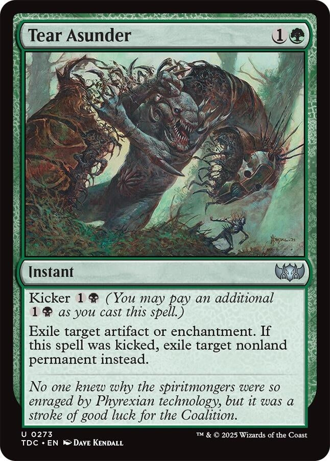 Image for Tear Asunder (273) - Magic: The Gathering