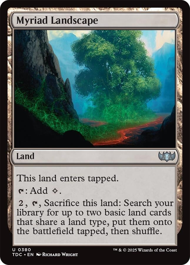 Image for Myriad Landscape (380) - Magic: The Gathering