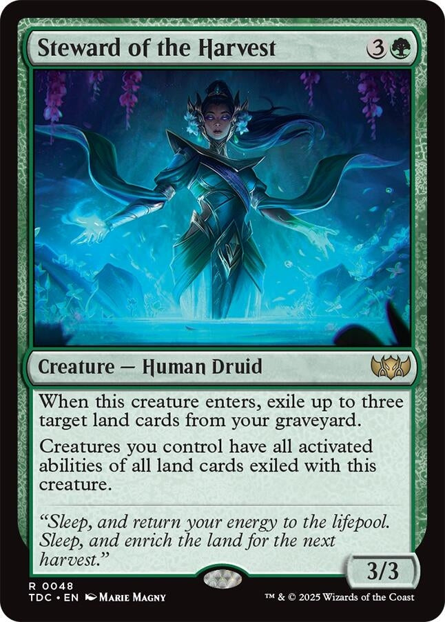 Image for Steward of the Harvest (48) - Magic: The Gathering