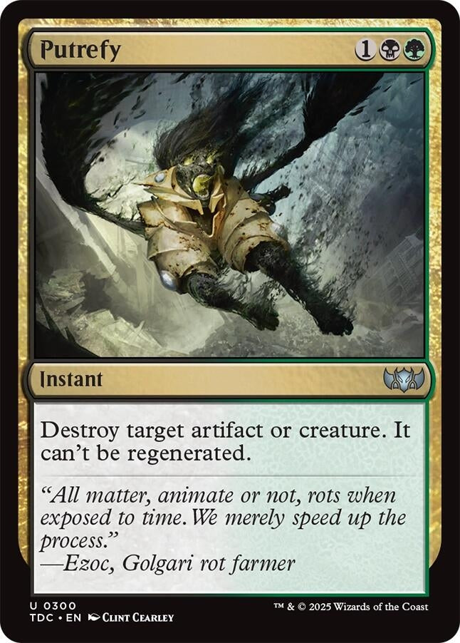 Image for Putrefy (300) - Magic: The Gathering