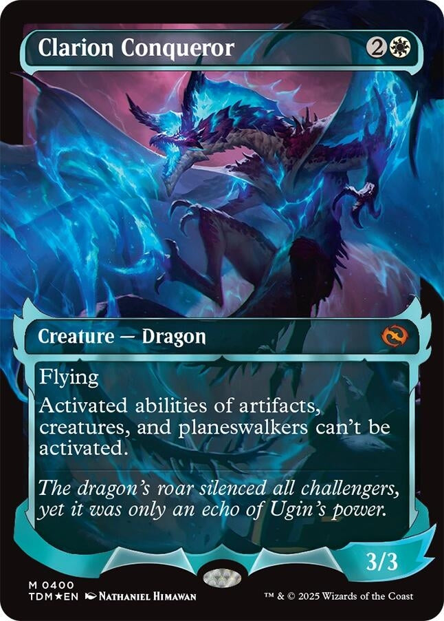 Image for Clarion Conqueror (Showcase) (400) (Tarkir: Dragonstorm) - Magic: The Gathering