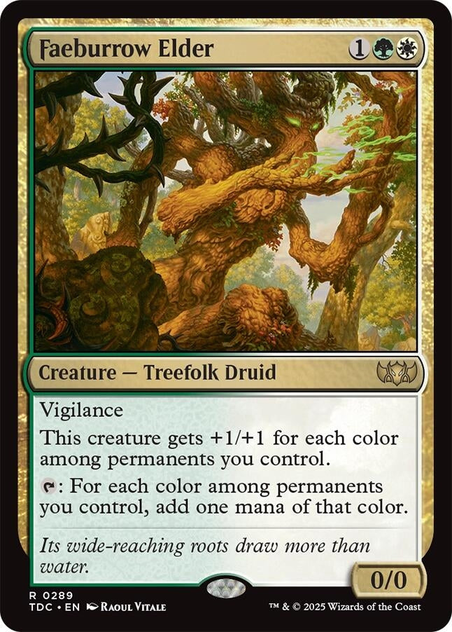 Image for Faeburrow Elder (289) - Magic: The Gathering