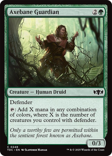 Image for Axebane Guardian (248) - Magic: The Gathering