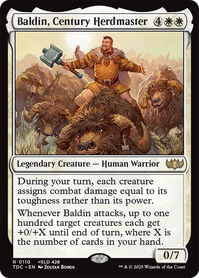 Image for Baldin, Century Herdmaster (110) - Magic: The Gathering