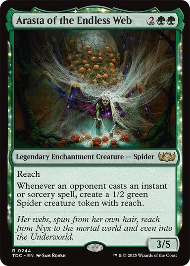 Image for Arasta of the Endless Web (244) - Magic: The Gathering