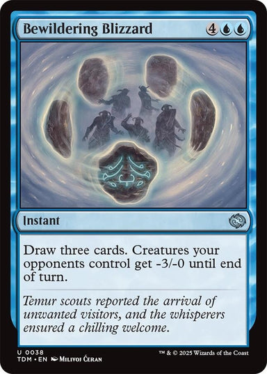 Image for Bewildering Blizzard (38) (Tarkir: Dragonstorm) - Magic: The Gathering