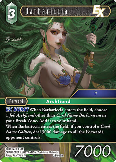 Barbariccia EX - 25-047R