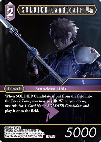SOLDIER Candidate (25-079C) - 25-079C