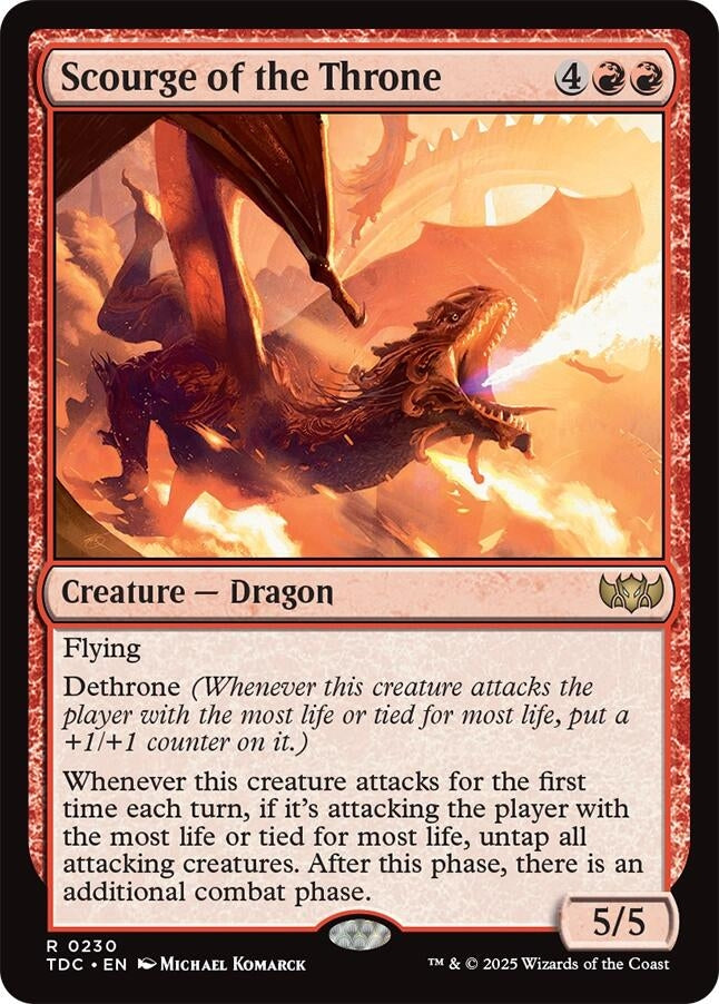 Image for Scourge of the Throne (230) - Magic: The Gathering