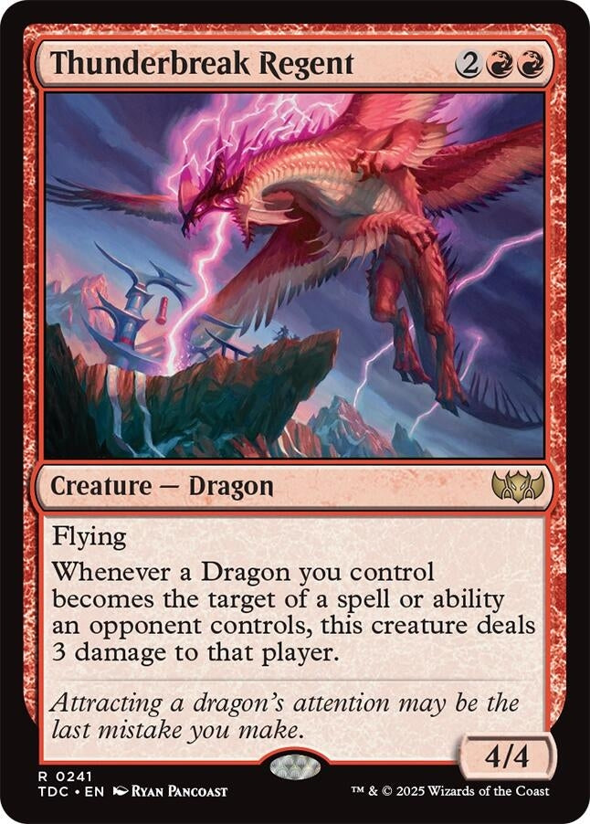 Image for Thunderbreak Regent (241) - Magic: The Gathering